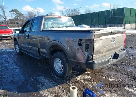 2021 Ford F-150 Xl из США, поврежденный, VIN 1FTEX1EB2MFC15867